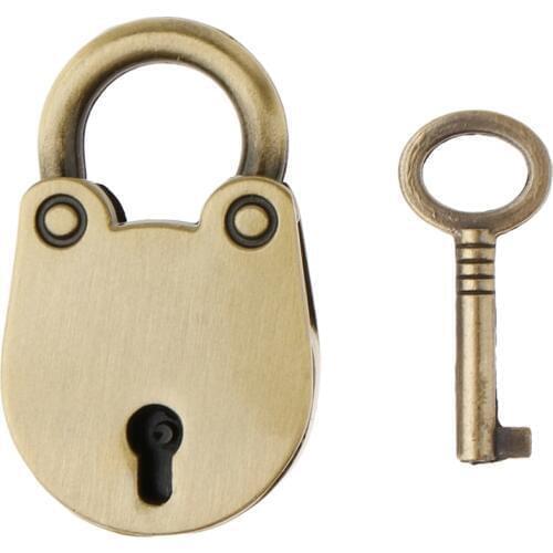 23mm Mini Padlock Cabinet Dresser Drawer Travel Suitcase Luggage Bag Handbag Bag Pad Lock Keep Privately