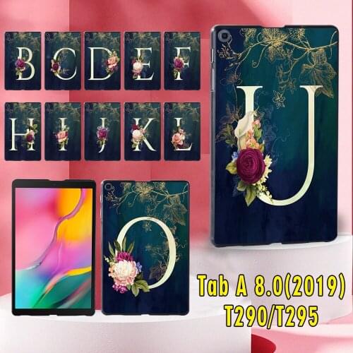 Tablet Case for Samsung Galaxy Tab A 8.0 (2019) T290 T295 Durable Slim Protective Shell + Free Stylus