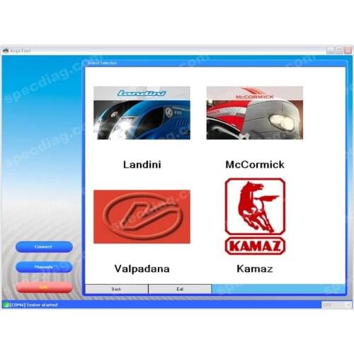 Argo Tool 3.3.0.3 DIAGNOSTIC SOFTWARE For Landini and McCormik and Valpadana