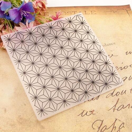 KLJUYP diamond Plastic Embossing Folders for DIY Scrapbooking Paper Craft/Card Making Decoration Supplies
