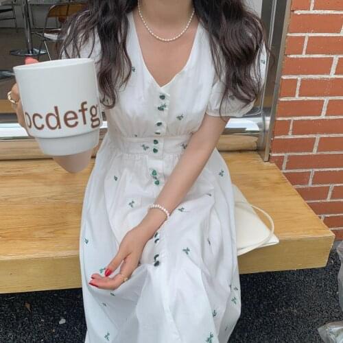 Lai Le Lei Summer Dresses With Buttons