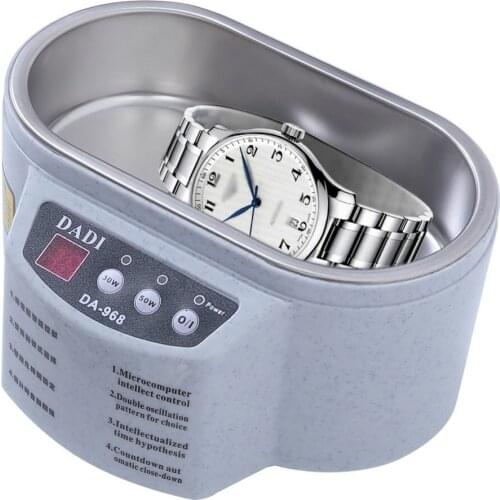 Mini Ultrasonic Cleaner Jewelry Glasses Circuit Board Cleaning Machine Intelligent Control Ultrasonic Cleaner Bath