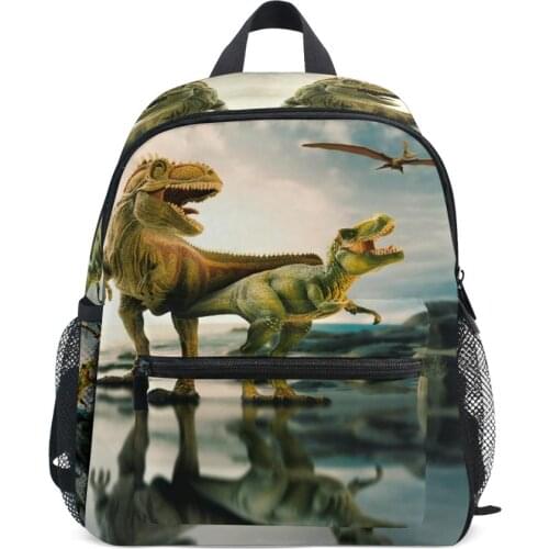 ALAZA Backpack schoolbag Kids Suitable for 3-8 years old Dinosaur Kindergarten Preschool Bag for Toddler Backpacks Cute bag 2020