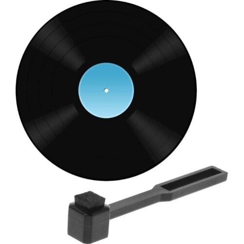 Stylus Brush Vinyl Record Player Turntable Phono Cartridge Anti-static Dustproof Needle Carbon Fiber Brushes Cleaner Tool