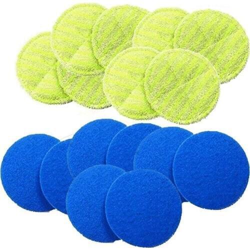 Replacement Pad for Cordless Electric Rotary Mop er Wireless Electric Rotary Mop Replacement Scrubber Pad Including 8 Micro