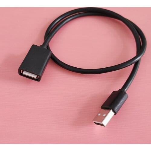 USB 2.0 Extension Cable Data USB Extender Lead A Male to A Female 50cm