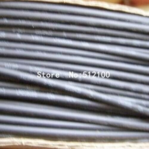 1LOT=200M 2mm Dia. Heat Shrinkable 5M black