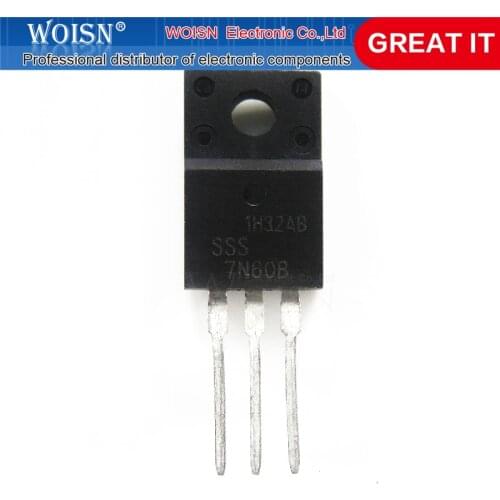 1pcs/lot SSS7N60 SSS7N60B 7N60B SSS7N60A 7N60 TO-220 In Stock