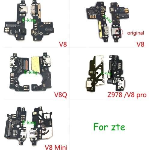 10PCS For ZTE Blade V8Q V8 Mini Pro Z978 USB Charging Dock Port Connector Flex Cable