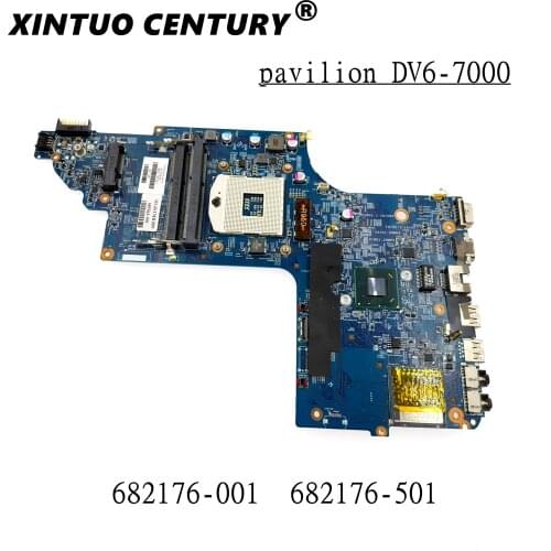 682176-501 682176-001 placa madre para HP pavilion DV6 DV6-7000 placa base 48.4ST04.021 HM77, completamente probada