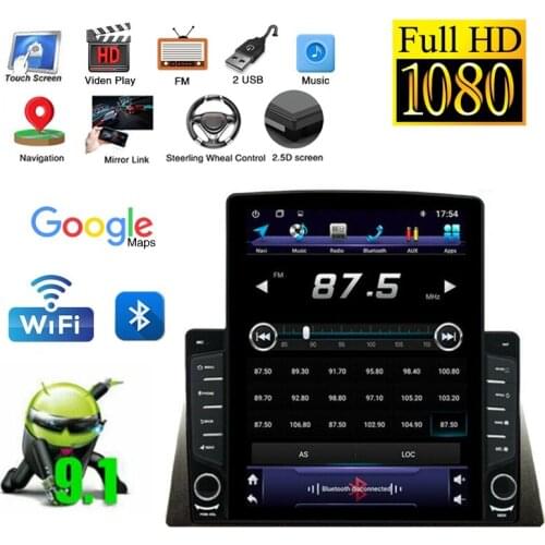 Pcmos Automotive Car Electronics Radios 1+16G Android 9.1 For 2008-2012 Honda Accord Portrait Screen Car Radio GPS Navigation