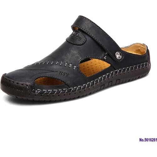 BOGARETE BV Men's Leather Sandals