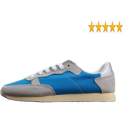 Lace Breathable Rubber Sole Low-Top Up Outdoor Casual Waterproof Sweat-Absorbant Hard-Wearing Spliced Mens Active Shoes