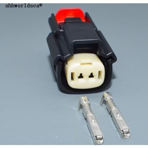 Worldgolden 2 Pin 33471-0201 Auto Lamp Socket Automotive Temperature Sensor Connector For BUICK EXCELLE VERANO