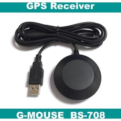 GPS receiver, USB GPS receiver module antenna,laptop,BS-708, replace BU-353S4 BU353S4