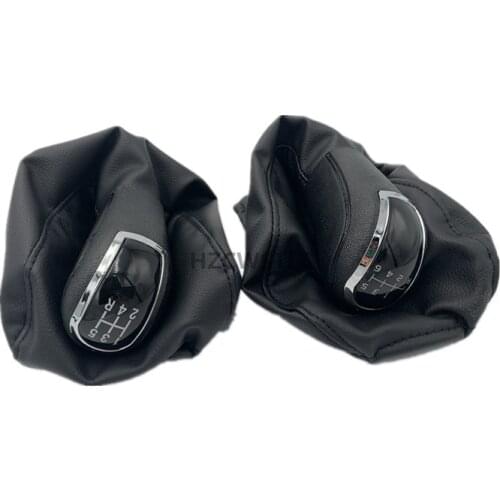 New 5 6 Speed Car Gear Shift Knob Gaiter Boot Cover For Mercedes Benz C-Class W203 S203 W202 BJ 93-01 A-Class W168 97-04