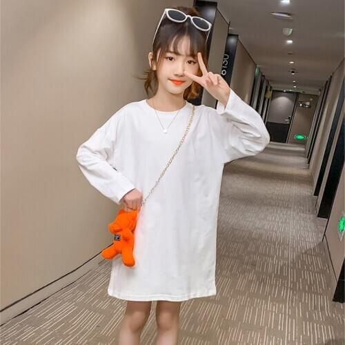 Girls Dress Long Sleeve Kids Dresses for Girls Autumn Children Clothing Party Princess Dress Girls Clothes 4 6 8 9 10 12 Years