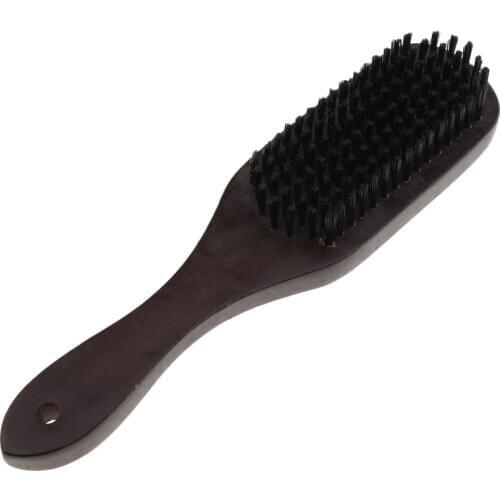 Pro Wood Handle Brush Paddle Cushion Hair Loss Massage Hairbrush Comb Scalp