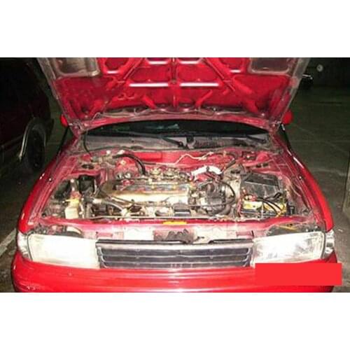 Car Styling Front Hood Bonnet Modify Gas Struts Lift Support Shock Damper Carbon Fiber For Nissan Sentra 1997-2000