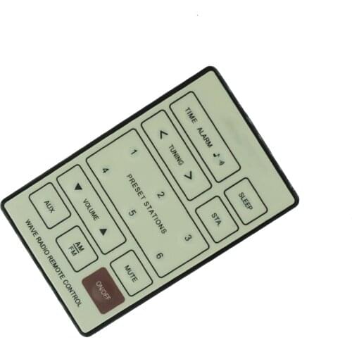 Replacement Remote Control For Bose AWR1W2 AWR123 AWR1 AWR2 AWR1-G1 AWR1-2W Clock Wave Radio