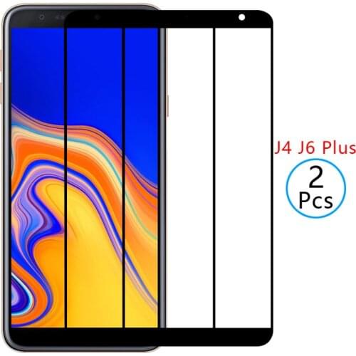 9d protective tempered glass for samsung j4 j6 plus screen protector on samsun galaxy j 4 6 4j 6j j4plus j6plus safety film case