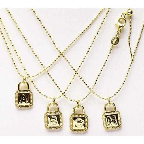 10 Strand letter charms necklace jewelry accessories women Gift for women necklace for women New design 51248