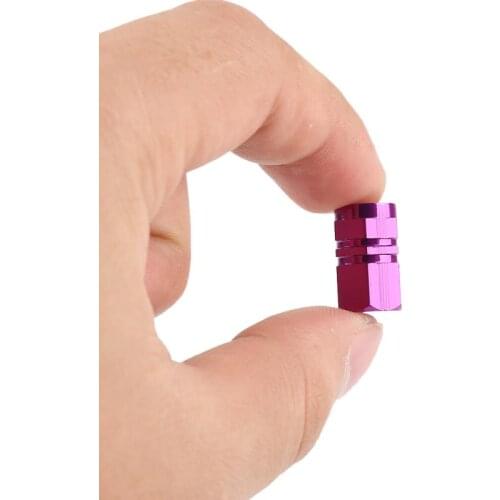 4PCs Durable Aluminium Alloy Dust Cover Wheel Tire Tyre Rim Valve Stem Caps Replacement For Car Truck Auto Parts Car Accessory