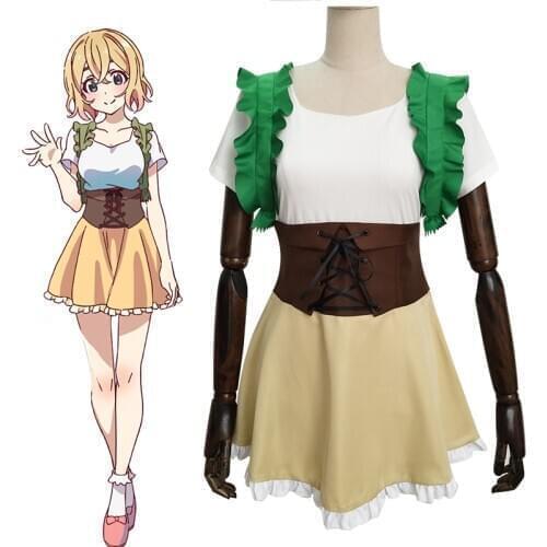 Anime Rent A Girlfriend Kanojo Okarishimasu Nanami Mami Cosplay Costume Women Uniform Dress Halloween Carnival Party Outfit