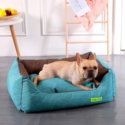 Dog Beds Pet Double-color Silk Waterproof Oxford Nest Small, Medium And Large Dogs Dog Beds For Medium Dogs Comfortable Warm Bed
