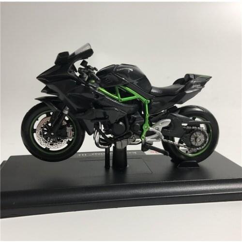 Lover Maisto 1:18 KAWASAKI NINJA H2 R Motorcycle Diecast Alloy Model Toy Black Ninja H2R Motorbike Collection Gift