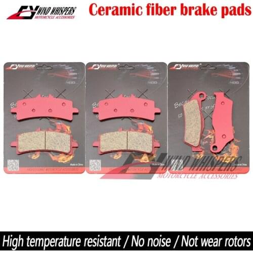 Motorcycle Ceramic Front Rear Brake Pads For BMW HP2 Sport (K29) 2008 2009 2010 2011