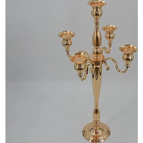 MS Made Decorative Crystal Candlesticks