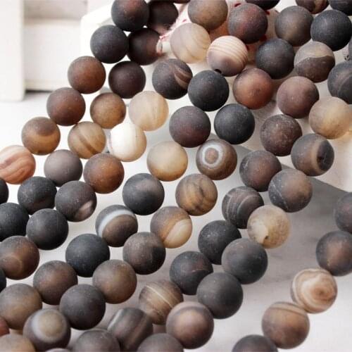 LanLi Natural Jewelry Round Loose Beads men and women Bracelet Necklace Accessories-4/6/8/10/12mm