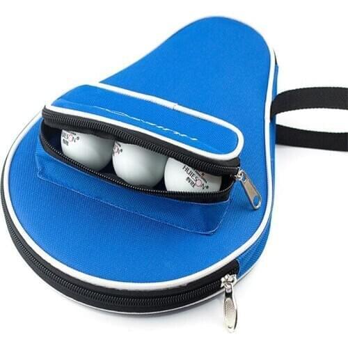 One Piece Professional NEW Table Tennis Rackets Bat Bag Oxford Ping Pong Case With Balls Bag 30 x 20 cm