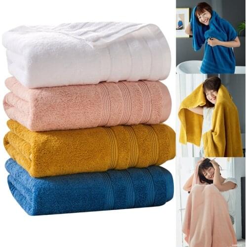 High Quality 80x160 Larger Cotton Bath Towel Household Absorbent Thicker Male and Female Couples Bathroom Face Hand Towel Set