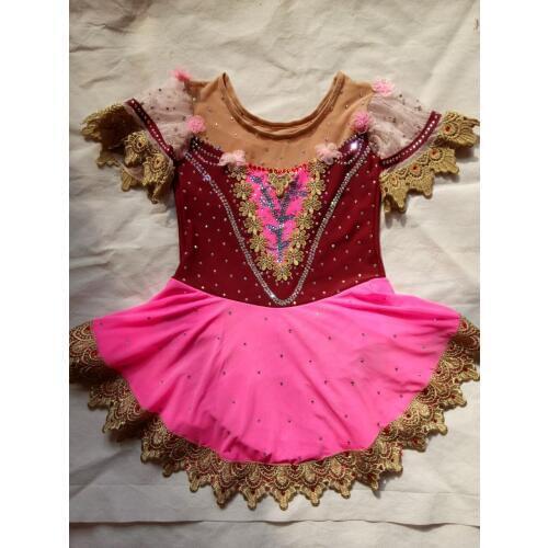 Competition Ice Figure skating dress/Rhythmic gymnastics leotard RG Made to Fit