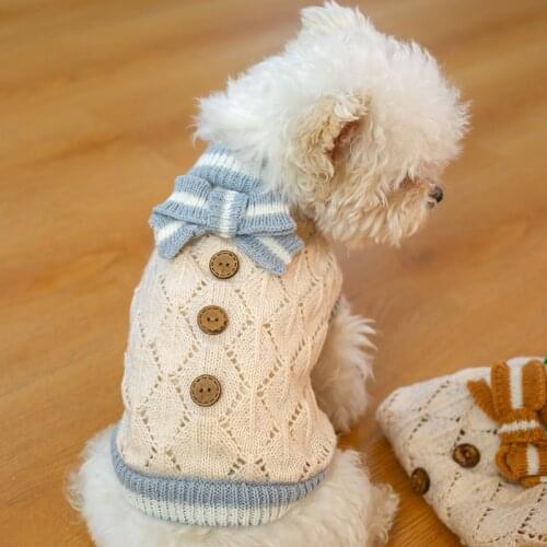 Cat Dog Sweater Winter Pet Coat Knit Apparel Puppy Yorkshire Pomeranian Shih Tzu maltese Poodle Bichon Dachshund Dog Clothes 022
