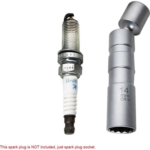 14mm Thin Wall Spark Plug Socket Drive 12-Point drive socket Spark Plug Sockets Magnetic Removal Tool