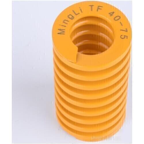 Yellow 40mm moulding Die Spring Hardware stamping Hardware stamping plastic injection Metal stamping