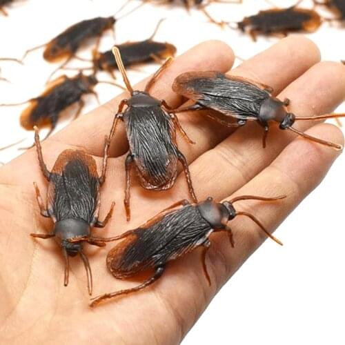 10pcs/lot Tricky Toy Simulation Spider Centipede Scorpion Ant Flies Funny Trick Joke Toys Halloween Tricky Party Spoof Props