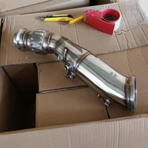 4inch catless downpipe for bmw 130 230 330 430 B46 engine