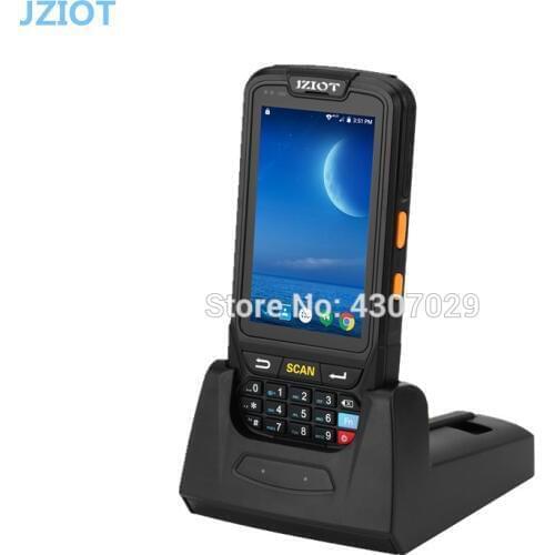 Android7.0 Waterproof Handheld 2D 1D Barcode Scanner With 13.56MHz NFC RFID Camera Wireless Bluetooth WIFI 4G PDA