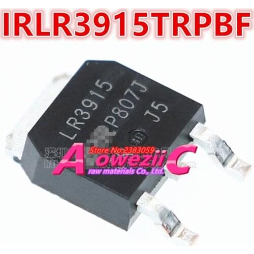 Aoweziic 2018+ 100% new imported original IRLR3915TRPBF IRLR3915 LR3915 TO-252 MOSFET 55V 30A