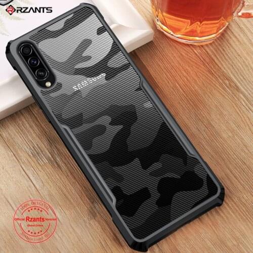 Rzants For Samsung Galaxy A50s A30s A50 A20s A10s A01 A20/A30 A21S Case Hard [Camouflage Beetle] Shockproof Slim Clear Cover