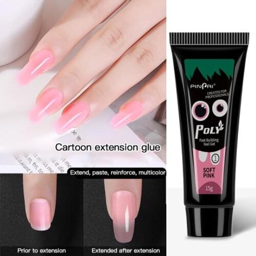 15ml Nail Extension Gel Nail Gel For Nails Extensions Finger Nail Art Manicure Acryl Gel Varnish Hybrid Nails Nail Polish Gel