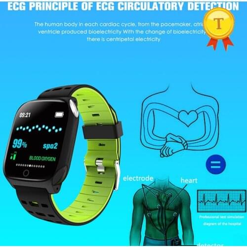 Hot selling Fitness Tracker ECG PPG Waterproof Heart Rate Monitor Smart Band Weather Forecast Smart alarm clock alert Bracelet