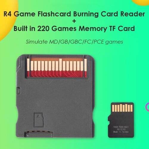 Games Memory Card 3DS Game Flashcard R4 Video Support Dustproof Portable Carrying Decor for NDS MD GB GBC FC PCE
