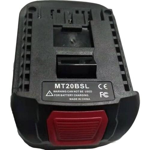 For Makita Li-ion Battery BL1830 BL1860 Used to For Bosch 18V Tool a 18battery MT20BSL Battery Converter Adapter