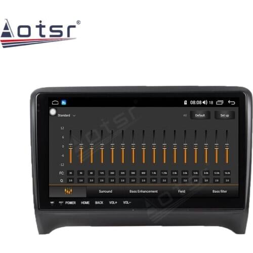 For Audi TT Android Radio tape recorder 2008-2014 Car Multimedia Player Stereo head unit gps Navigation No 2din 2 din Autoradio
