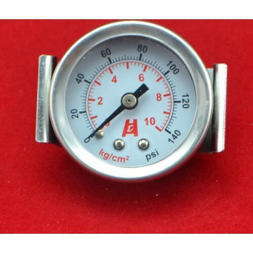 Y40-ZV 1.5" 40mm 140psi pressure gauge ,10kg/cm2 manometer ,PT1/8" back thread with U-clamp